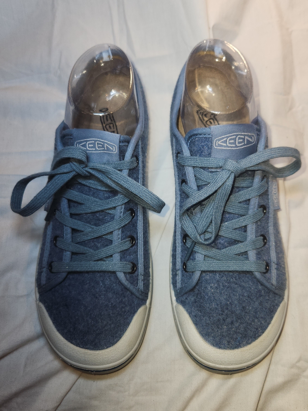 KEEN Women's Blue Casual Lace-Up Sneakers 8.5